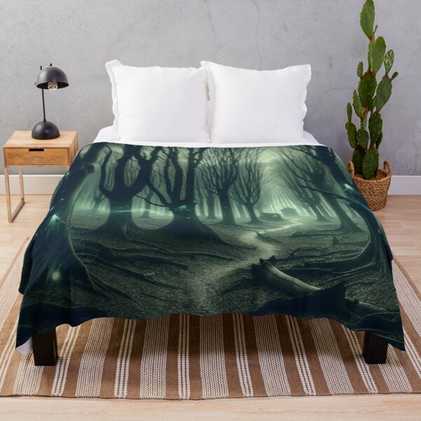 Item preview, Haunted Forest Retro Art designed and sold by InsanseCreation.