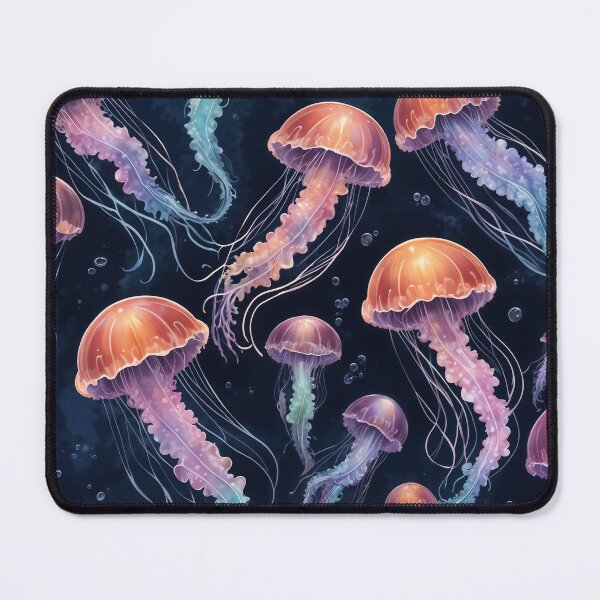 Item preview, Jellyfish swimming in harmony designed and sold by CreativPurpose.