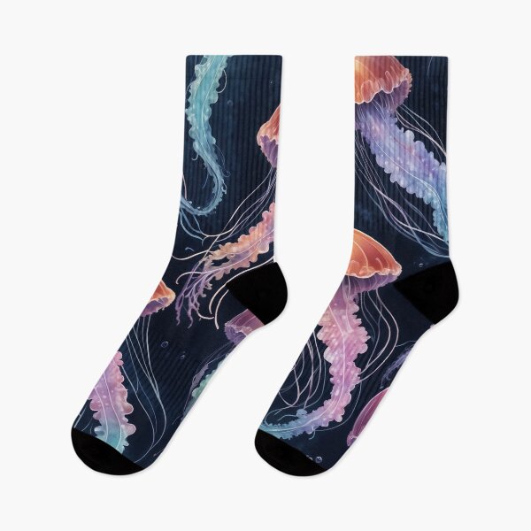 Item preview, Jellyfish swimming in harmony designed and sold by CreativPurpose.