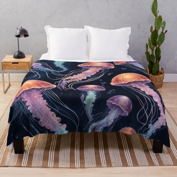 Item preview, Jellyfish swimming in harmony designed and sold by CreativPurpose.