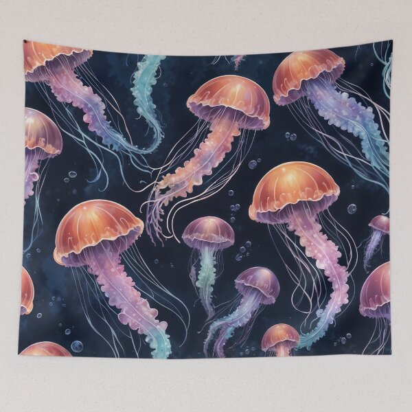 Item preview, Jellyfish swimming in harmony designed and sold by CreativPurpose.