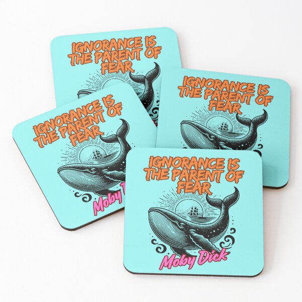 Item preview, Moby Dick Quotes designed and sold by MountainAndSea.