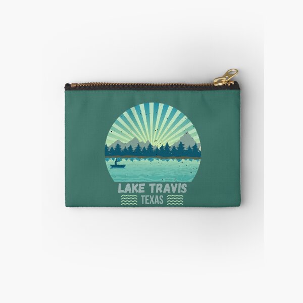 Item preview, Lake Travis Texas Landscape Retro designed and sold by MomentumCloset.