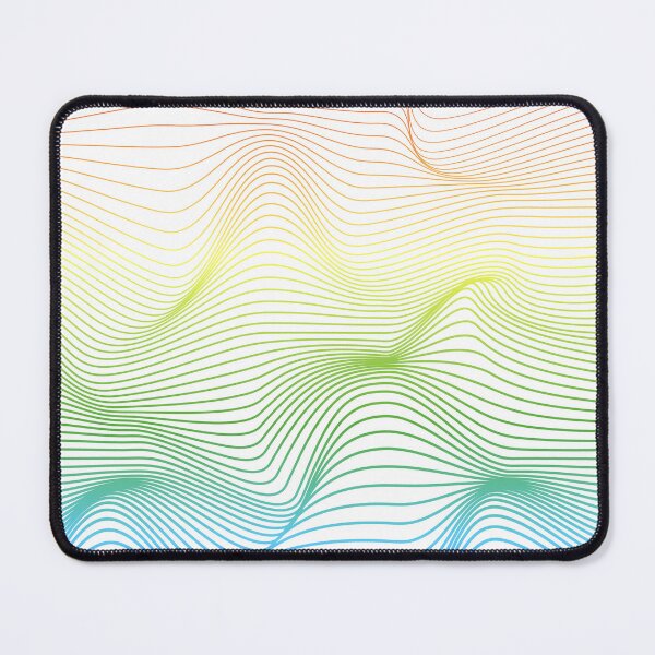 Item preview, Rainbow wavy lines designed and sold by AchromaticM.