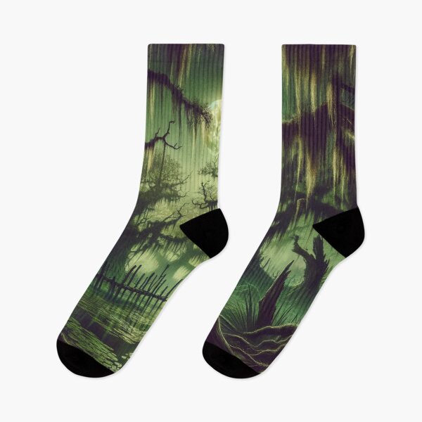 Item preview, Murky Swamp Retro Art designed and sold by InsanseCreation.