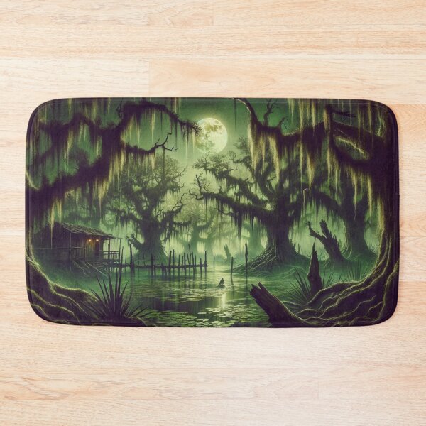 Item preview, Murky Swamp Retro Art designed and sold by InsanseCreation.