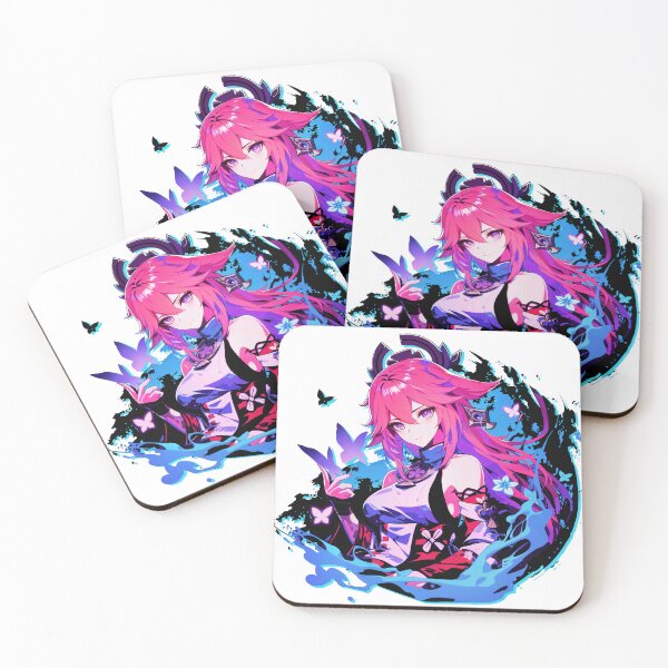 Item preview, Yae Miko Genshin Impact designed and sold by Senpaiwaves.