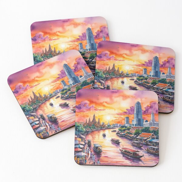 Item preview, Beauty of Thailand at sunset designed and sold by swodsman1222.