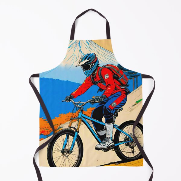 Item preview, MTB Racer on Japanese Mountain Trails designed and sold by GrizzlyCollective.