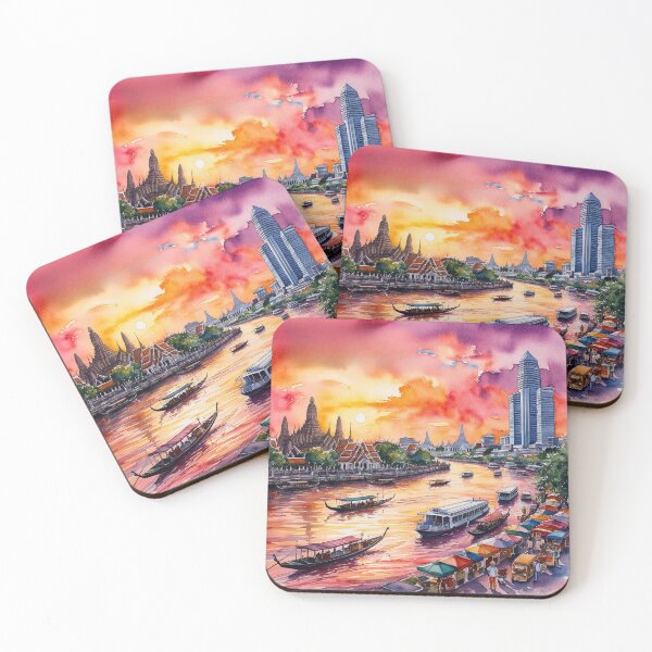 Item preview, Beauty of Thailand at sunset designed and sold by swodsman1222.