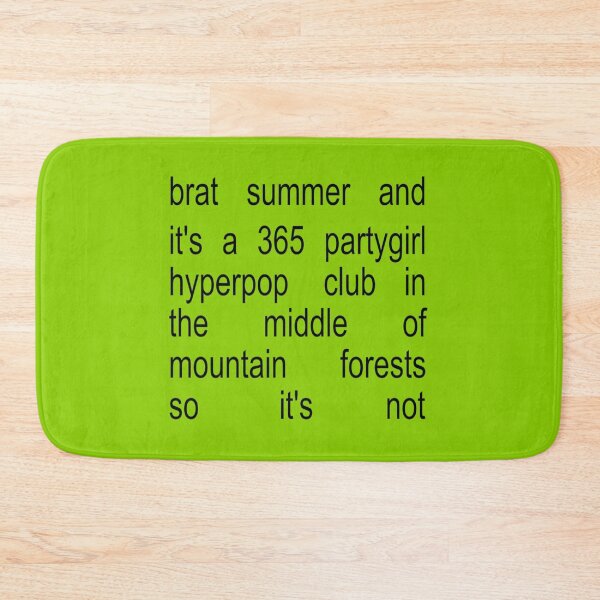 Item preview, brat summer green t-shirt, dress, bags and more designed and sold by VortexMoreno.