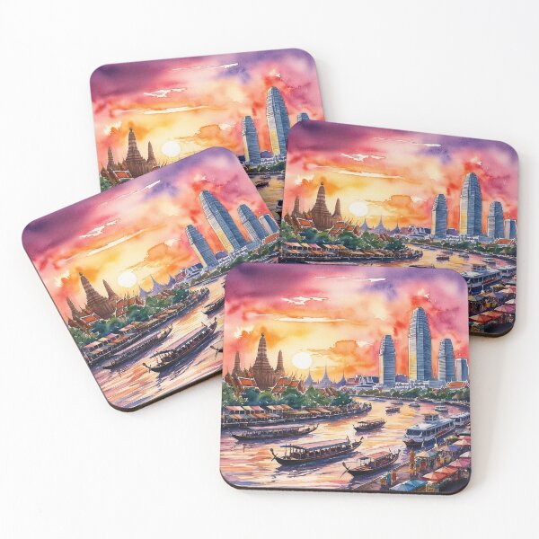 Item preview, Beauty of Thailand at sunset designed and sold by swodsman1222.