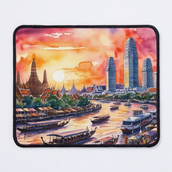 Item preview, Beauty of Thailand at sunset designed and sold by swodsman1222.