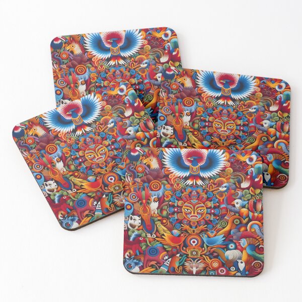 Item preview, Radiant Creation - Huichol Art Masterpiece designed and sold by CielitoLindoArt.