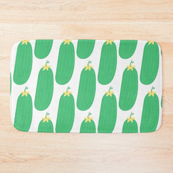 Item preview, Kid hand drawn cute healthy food vegetables cucumber designed and sold by nuchz.