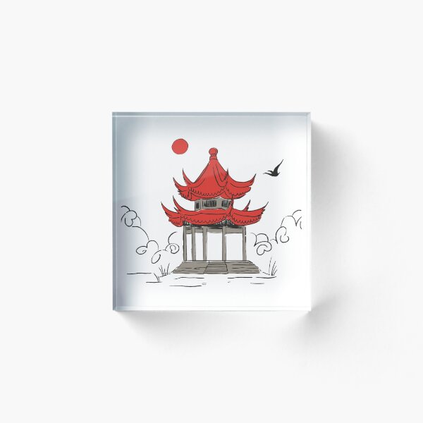 Item preview, Chinese Traditional Architecture designed and sold by JustBeCoooool.