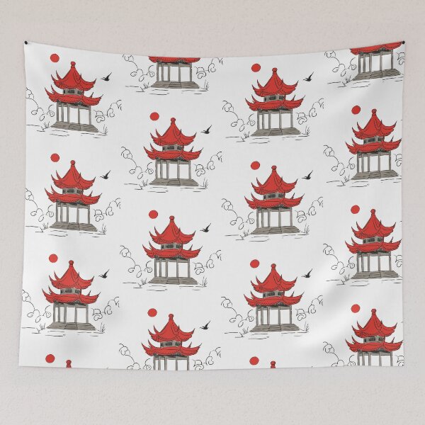 Item preview, Chinese Traditional Architecture designed and sold by JustBeCoooool.
