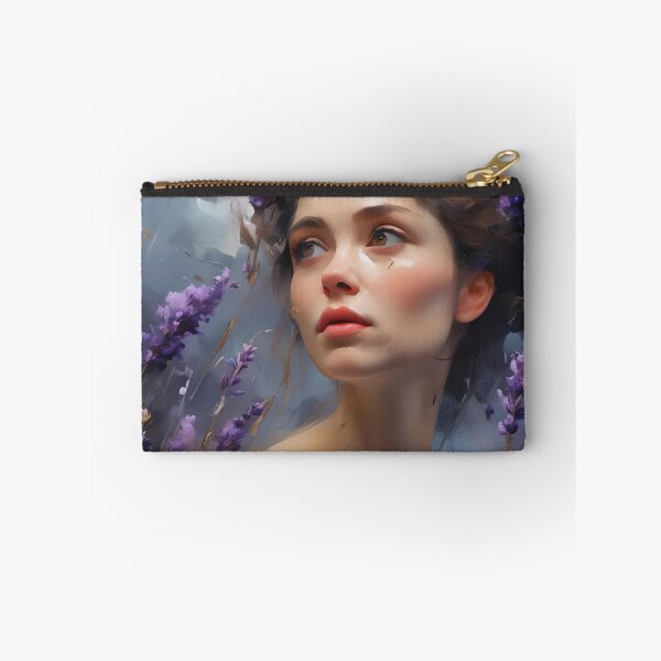 Item preview, A girl in a lavender field designed and sold by NadyaMichaels.