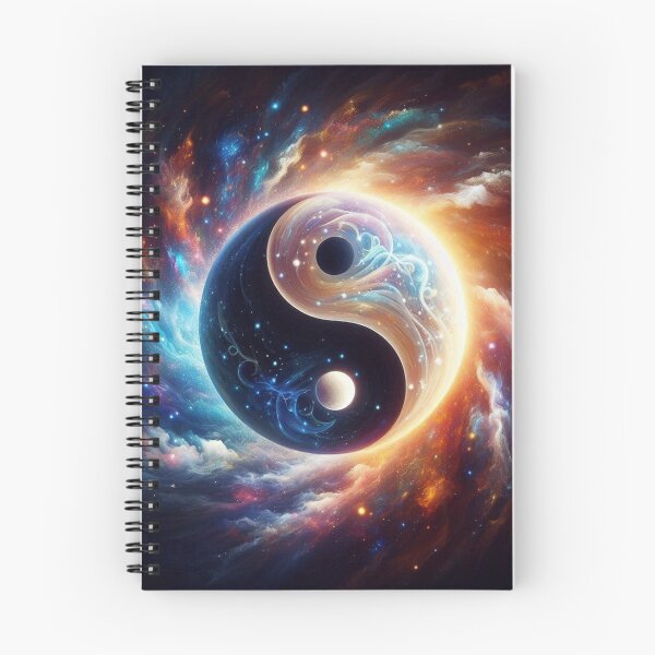 Item preview, Beautiful Universe Yin-Yang Symbol designed and sold by Simplybe1.