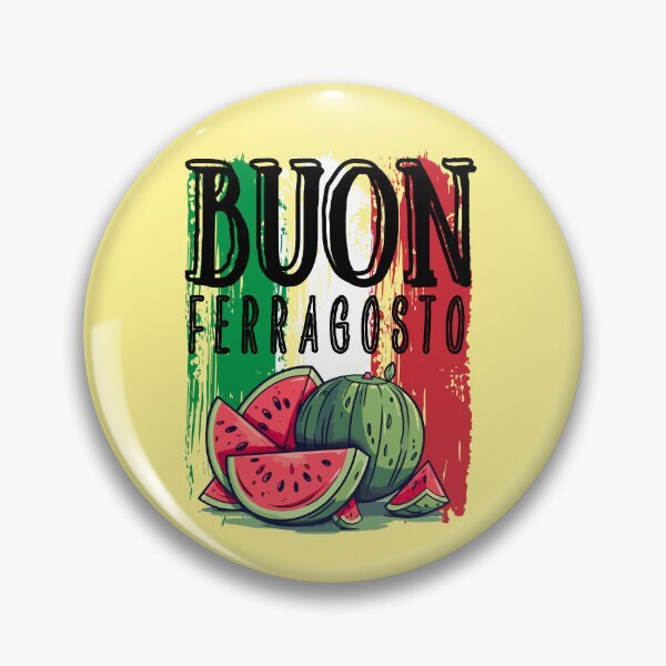 Item preview, Buon Ferragosto,Per gli italiani moderni, Ferragosto è un momento per prendersi una pausa dal lavoro. e trascorrere del tempo con la famiglia e gli amici designed and sold by RokaCircles.