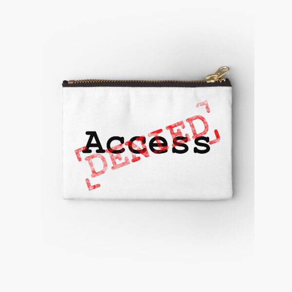 Item preview, Access Denies red stamp design designed and sold by GetItGiftIt.