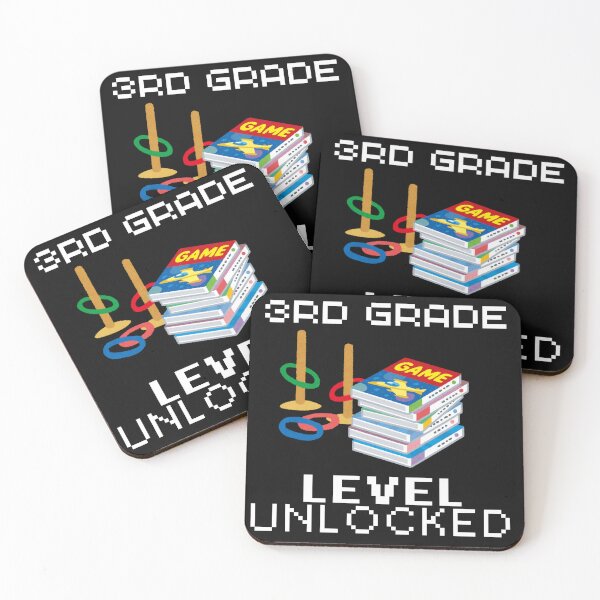 Item preview, Level Up 3rd Grade Unlocked First Day of School  designed and sold by sumajouda.