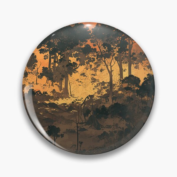 Item preview, Burning Forest Painting designed and sold by Christian Weiss.