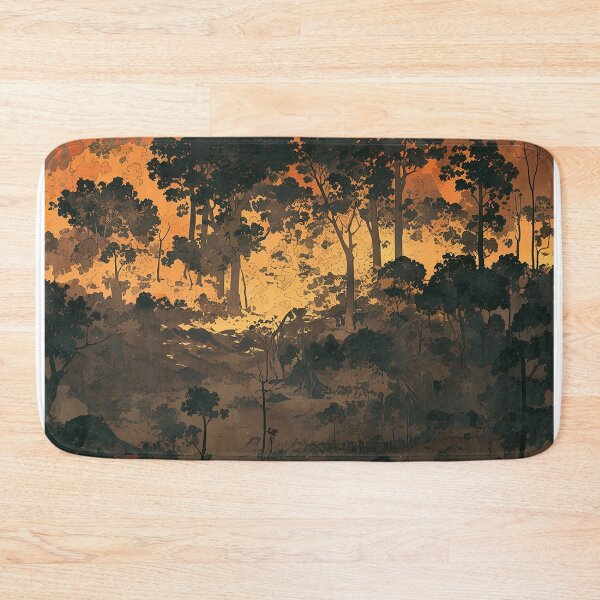 Item preview, Burning Forest Painting designed and sold by Christian Weiss.