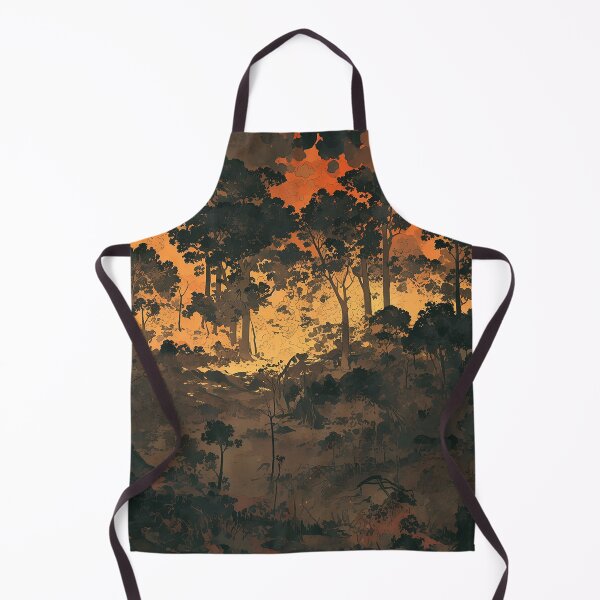 Item preview, Burning Forest Painting designed and sold by Christian Weiss.