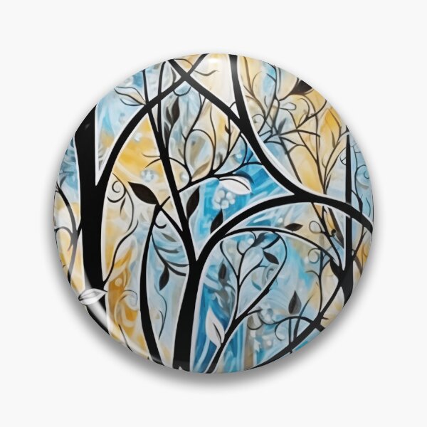 Item preview, Abstract Tree Silhouettes designed and sold by DeMuurdecoratie.