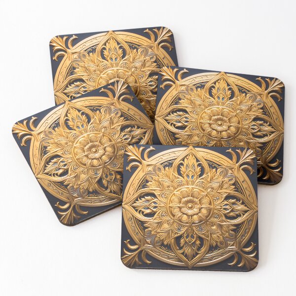 Item preview, Mandala - Gold - Olimpiada designed and sold by aleibanez.