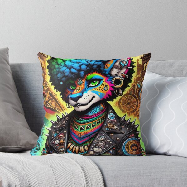 Item preview, Afropunk Furry: A Bold Celebration of Black Identity and Punk Rebellion designed and sold by NotSoSpicy.