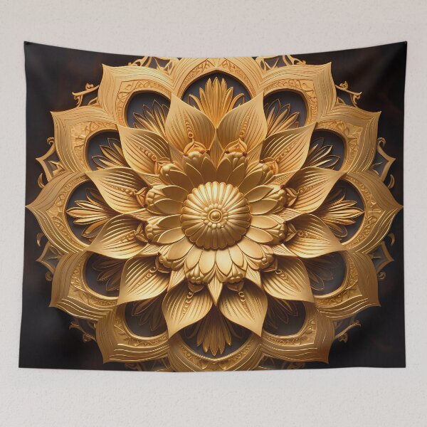 Item preview, Mandala - Gold - Pueblo designed and sold by aleibanez.
