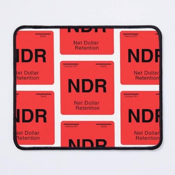 Item preview, Startup KPI Periodic Table "NDR: Net Dollar Retention" for founders and startups designed and sold by whatthetechgear.
