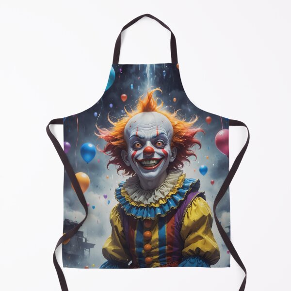 Item preview, Scary Crazy Circus Clown designed and sold by TheArtOfPat.