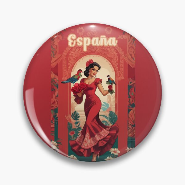 Item preview, spanish flamenco woman dancer, spanish gif designed and sold by La Loca.
