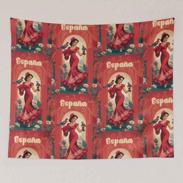 Item preview, spanish flamenco woman dancer, spanish gif designed and sold by La Loca.