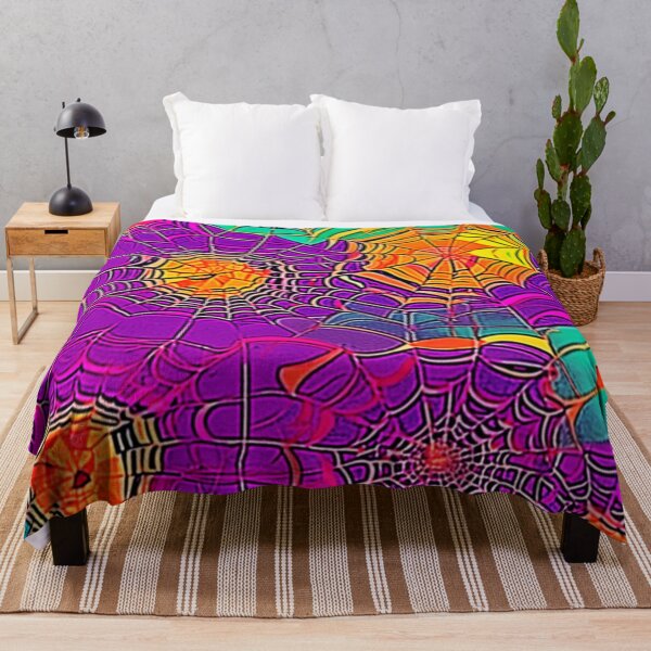 Item preview, Ethereal Web Castle: Rainbow Hues designed and sold by Health And Fitness Posts e-Store.