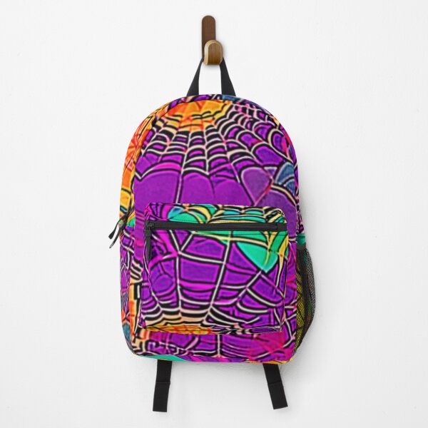 Item preview, Ethereal Web Castle: Rainbow Hues designed and sold by Health And Fitness Posts e-Store.