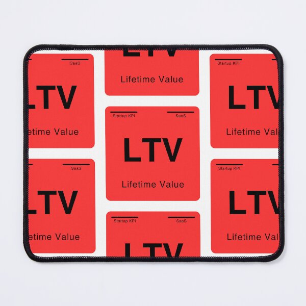 Item preview, Startup KPI Periodic Table "LTV: Lifetime Value" for founders and startups designed and sold by whatthetechgear.