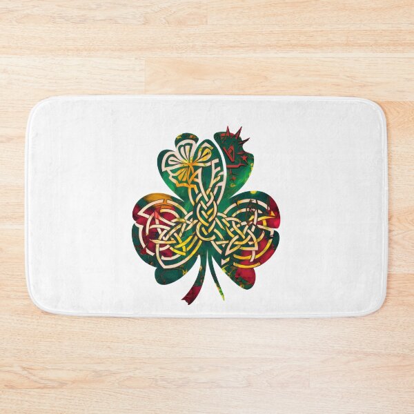 Item preview, Celtic Knots and Shamrock Abstract Design designed and sold by CELTIC-DESIGNS.
