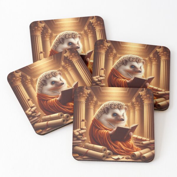 Item preview, Sage Spines: The Philosophical Hedgehog designed and sold by Furbulous Faces.
