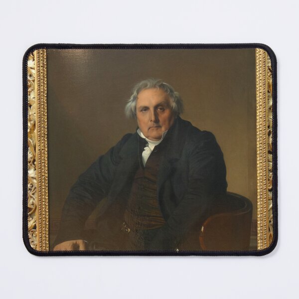 Item preview,  Portrait of Monsieur Bertin, 1832 - Jean-Auguste-Dominique Ingres designed and sold by Vintage Designs +.