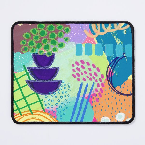 Item preview, 80's Vibe Bright Abstract with Shapes designed and sold by ewartick1.