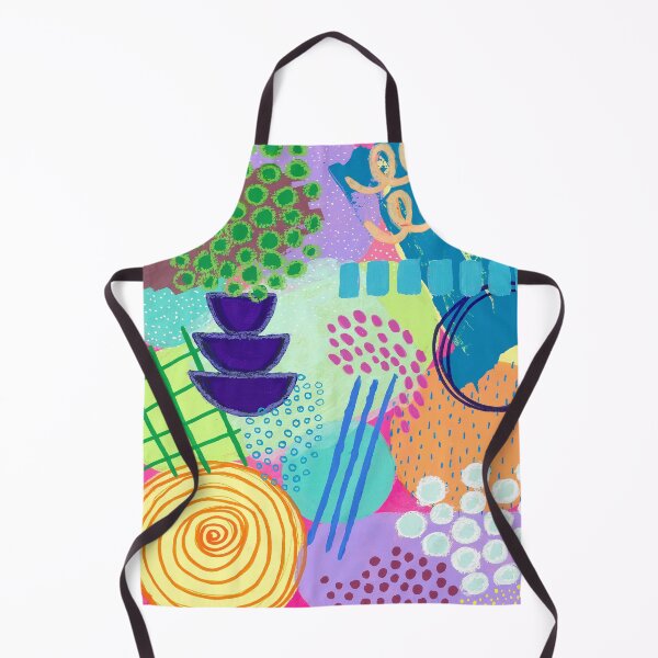 Item preview, 80's Vibe Bright Abstract with Shapes designed and sold by ewartick1.