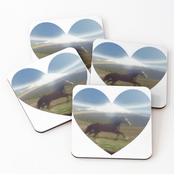 Item preview, Mystical running Horse Meme Heart designed and sold by ellanely.
