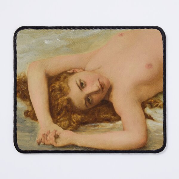 Item preview, Vintage Painting of a beautiful woman reclining designed and sold by Vintage Designs +.