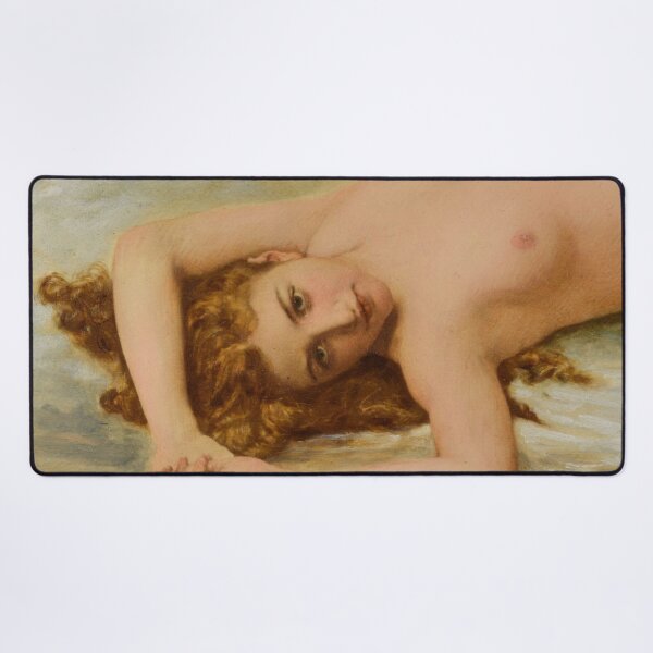 Item preview, Vintage Painting of a beautiful woman reclining designed and sold by Vintage Designs +.