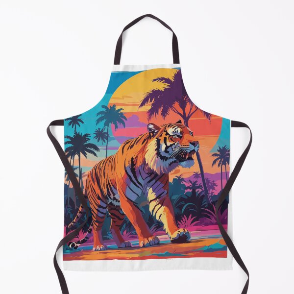 Item preview, brushstroked animals safari designed and sold by LuArtesEstampas.