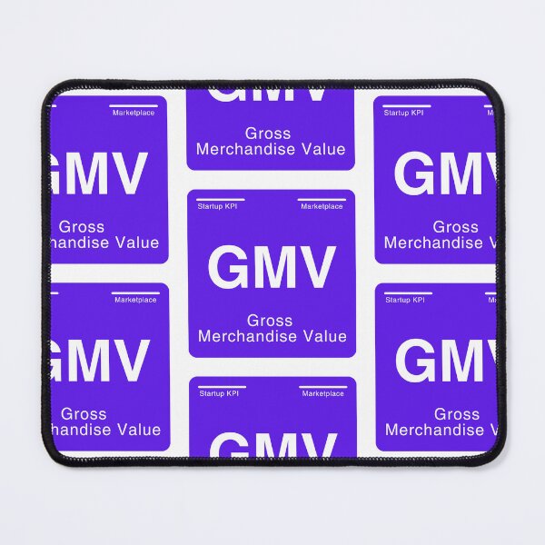 Artikelvorschau, Periodensystem Startup KPI „GMV: Gross Merchandise Value“ für Gründer und Unternehmer entworfen und verkauft von whatthetechgear.
